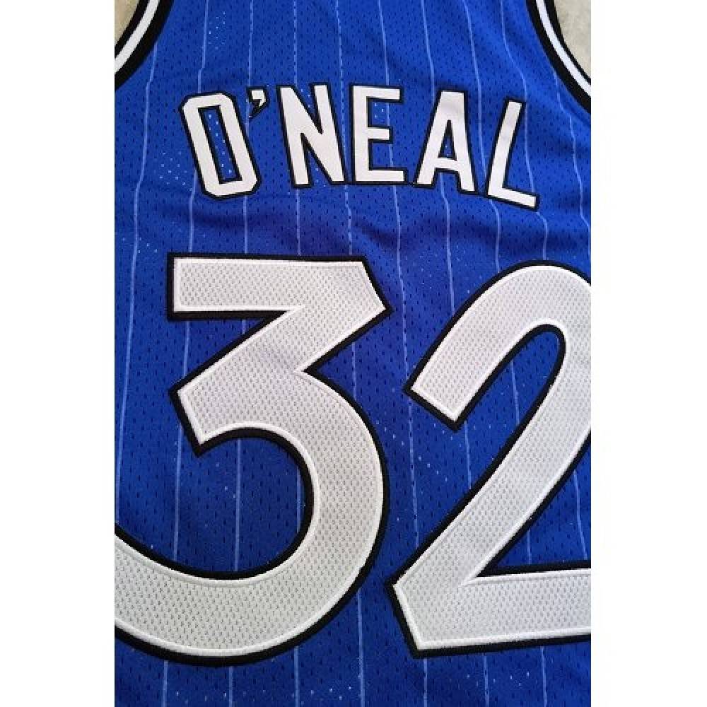 Men's Orlando Magic Shaquille O'Neal #32 Throwback Blue 94-95 Hardwood Classics Jersey-Pro Kit Vault | Brand New 26/27 Sports Jerseys